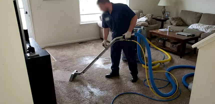 Flooded Basement Carpet Cleanup Overland Park 
